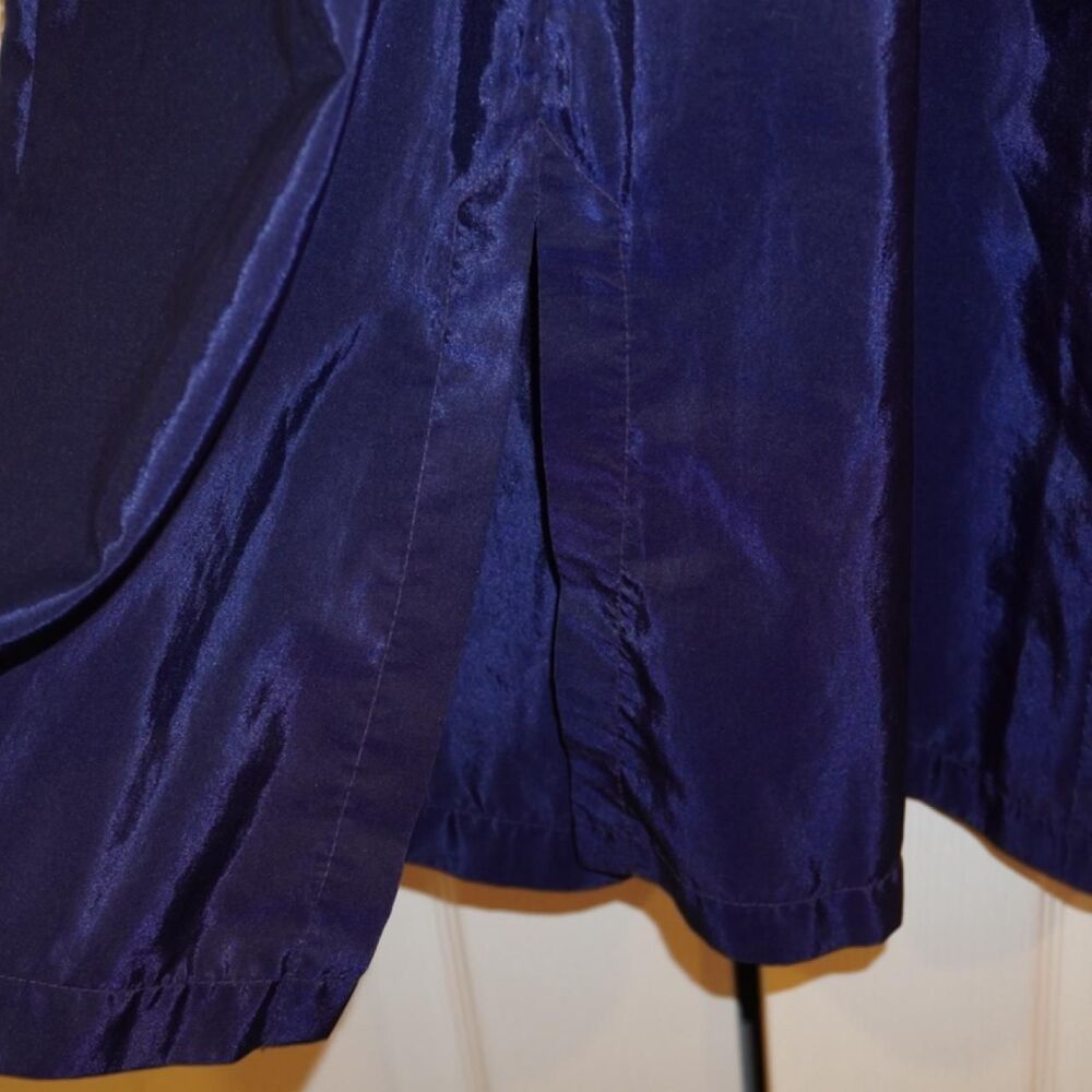 Olga Women's Blue and Navy Dress - Picture 7 of 8